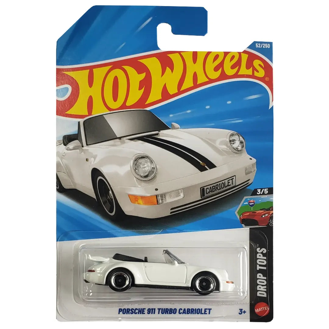 Porsche 911 Turbo Cabriolet - Drop Tops 3/5 - Hot Wheels