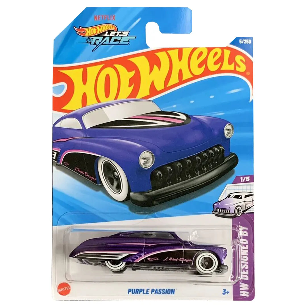 Purple Passion - Designed By 1/5 - Hot Wheels