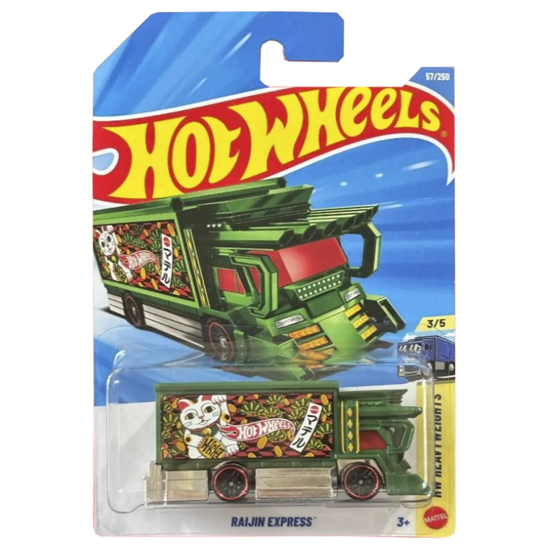 Raijin Express - Heavyweights 3/5 - Hot Wheels