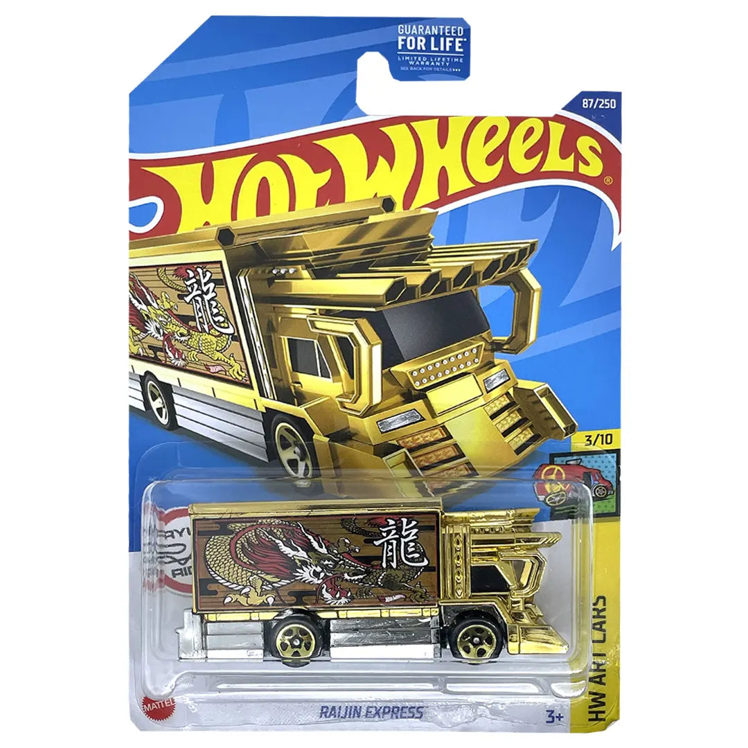 Raijin Express - Art Cars 3/10 - Hot Wheels