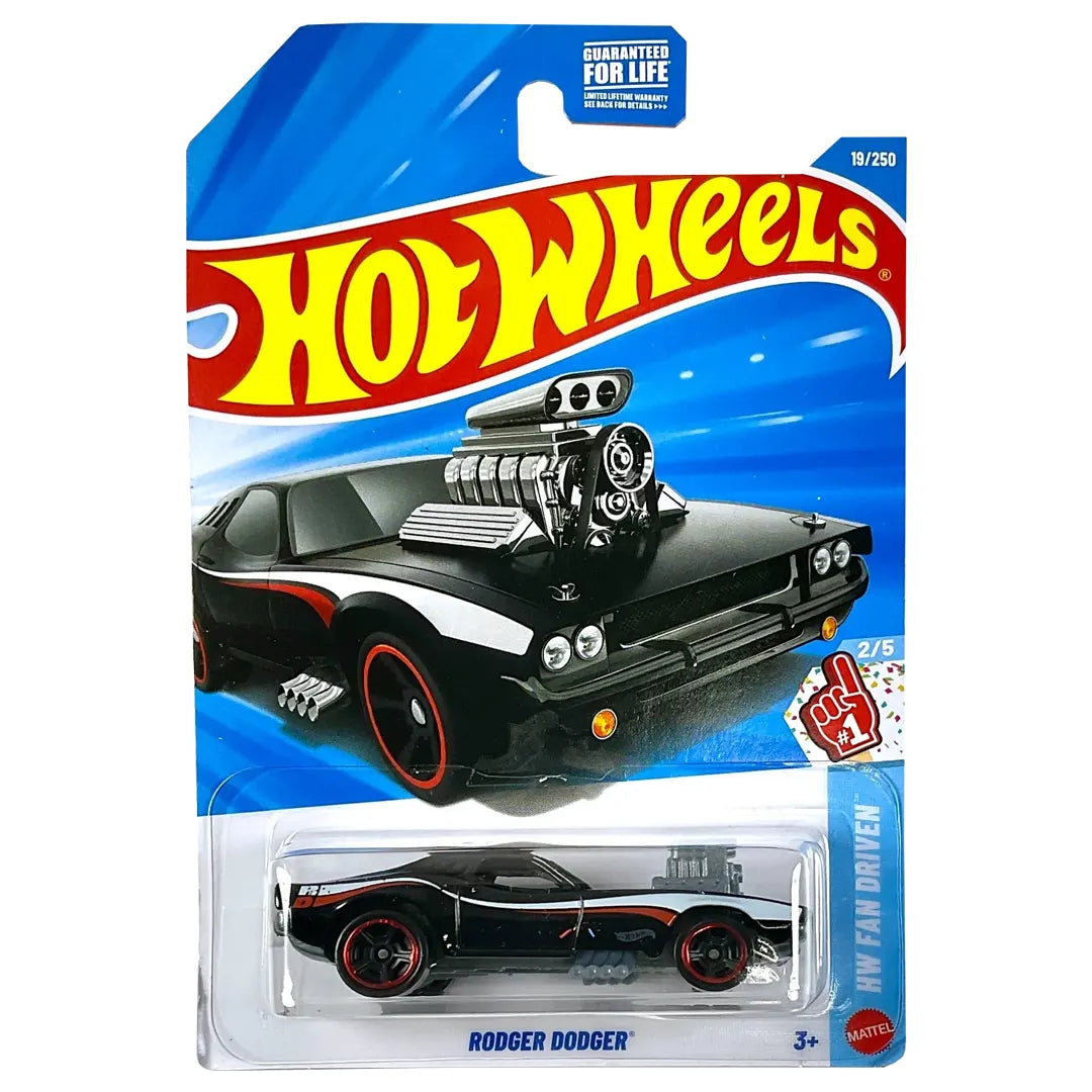 Rodger Dodger - Fan Driven 2/5 - Hot Wheels