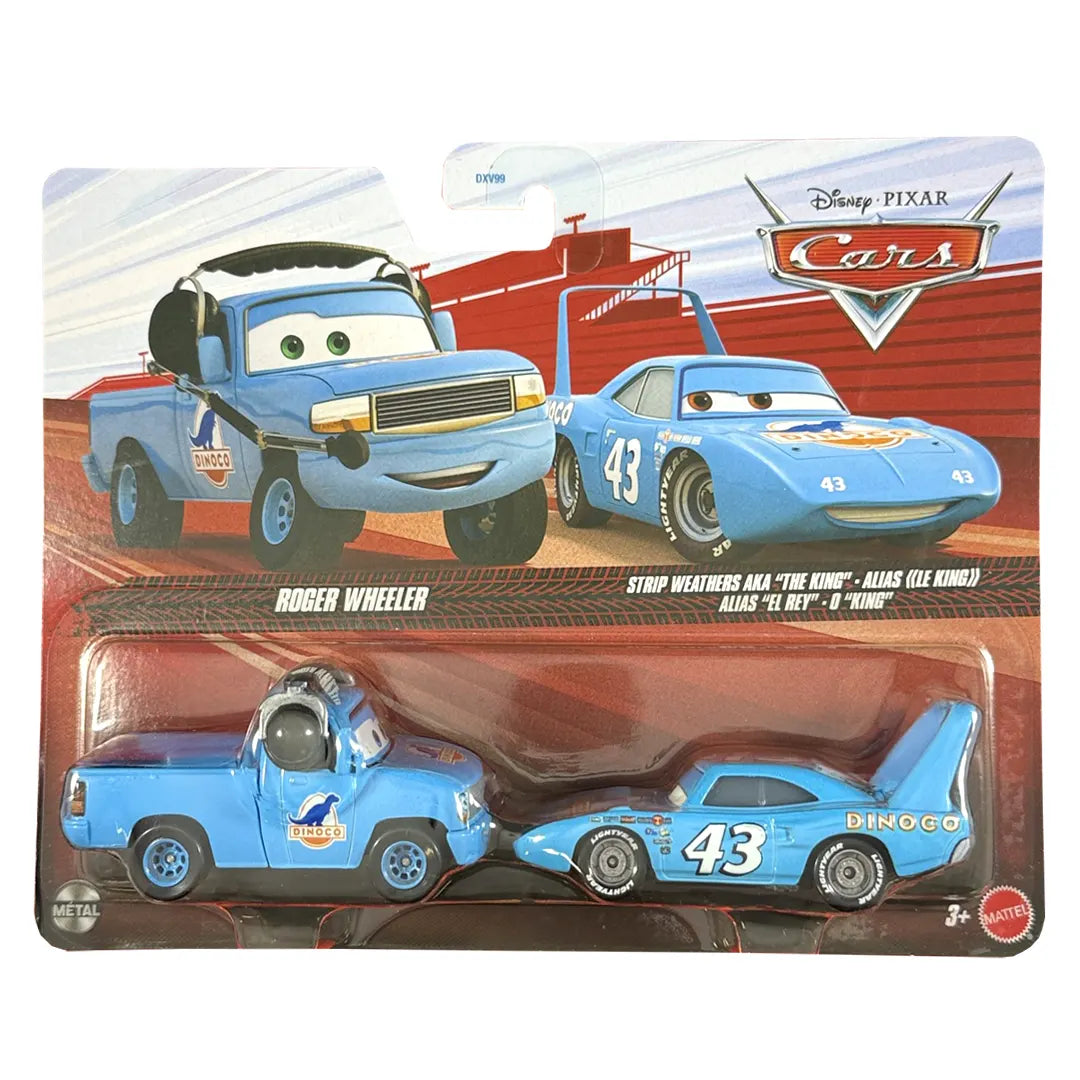 Roger Wheeler y King - Disney Pixar Cars