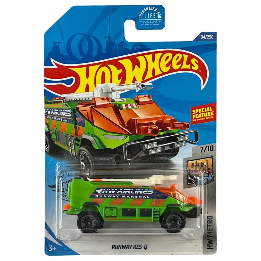 Runway Res-Q - Metro 7/10 - Hot Wheels