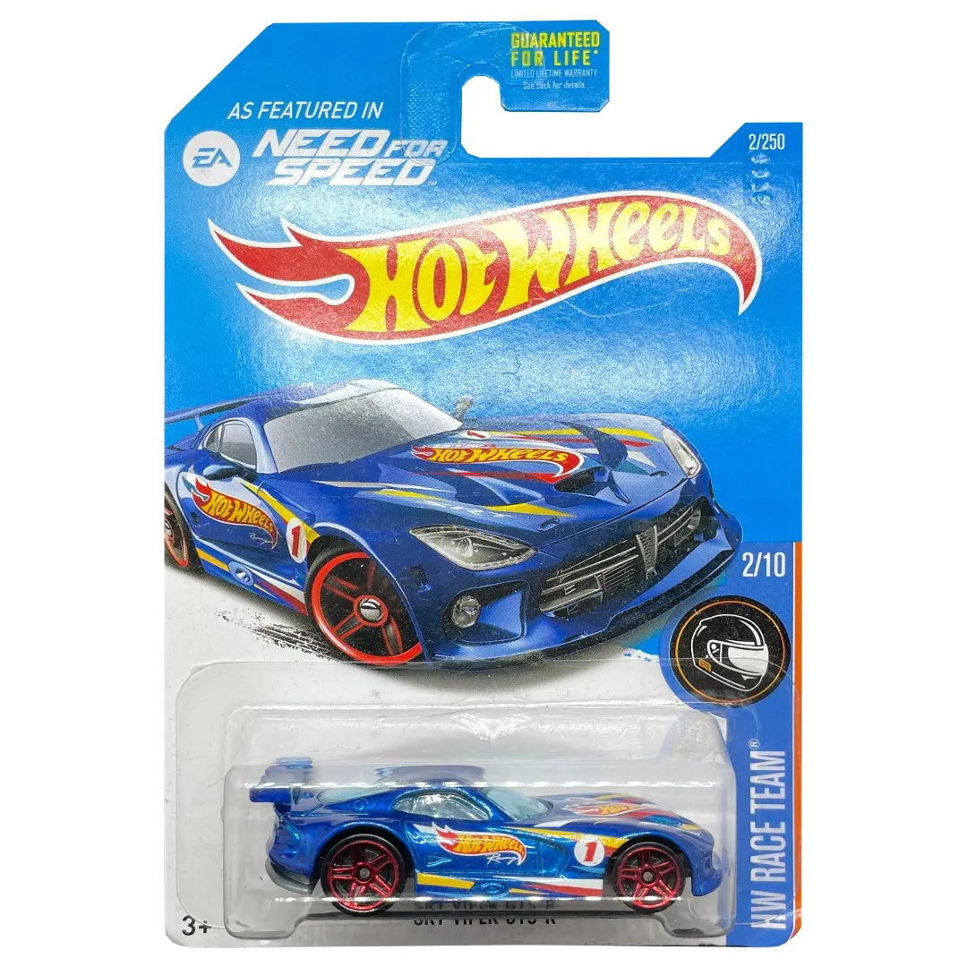 SRT Viper Gts-R - Race Team 2/10 - Hot Wheels