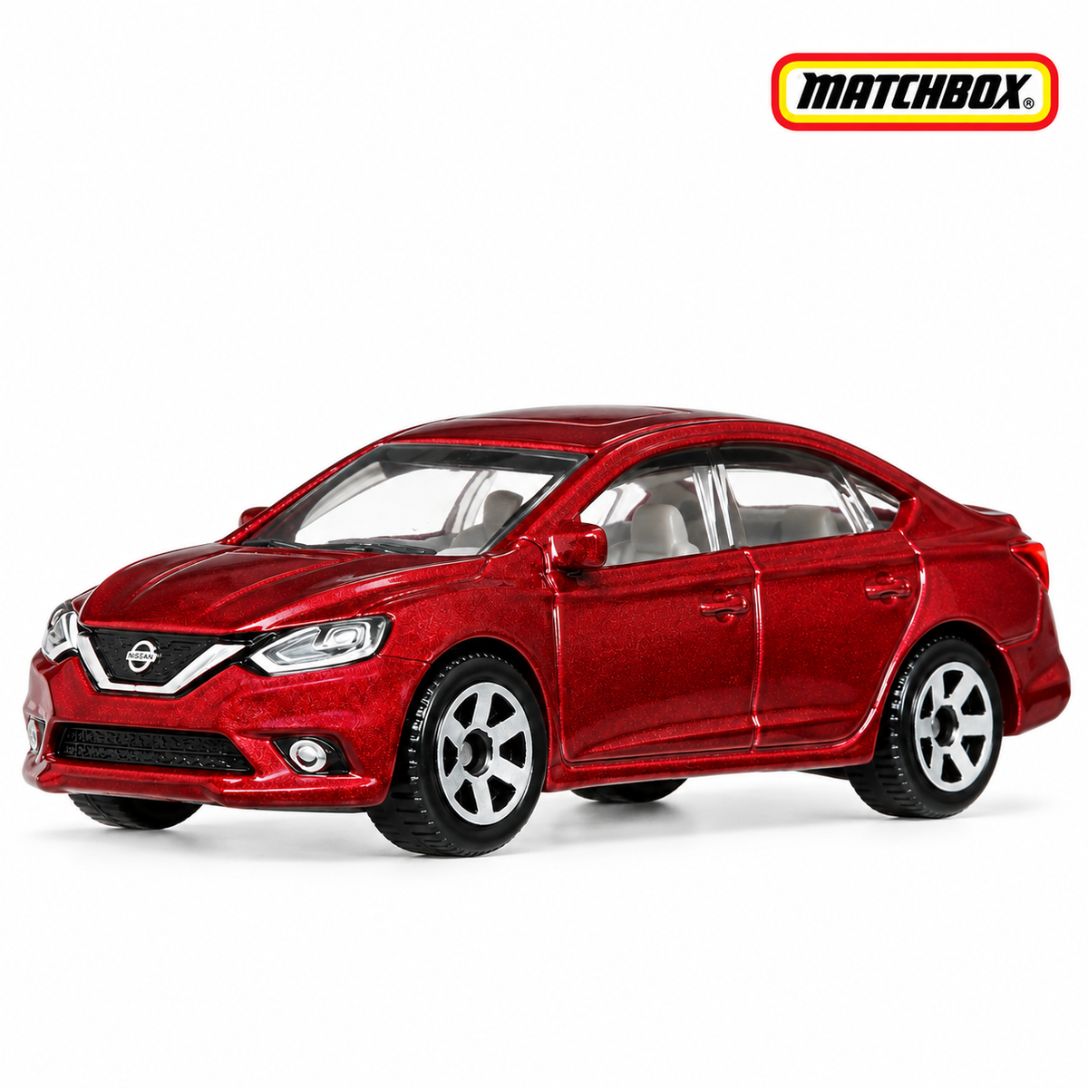 2016 Nissan Sentra - 5-Pack Metro - Matchbox Básico - Autos sin Empaque
