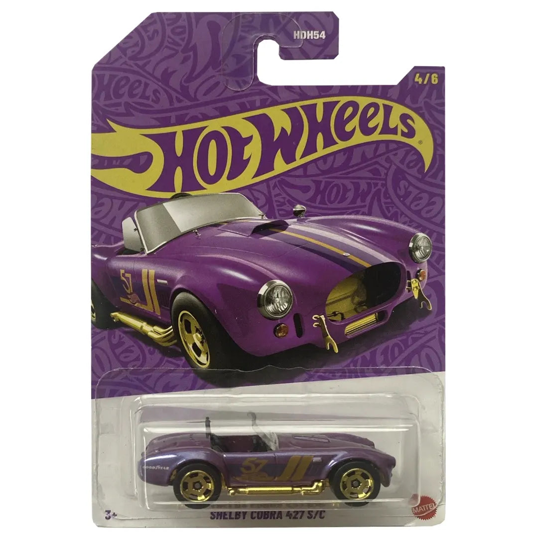 Shelby Cobra 427 S/C - Purple And Gold 4/6 - Hot Wheels