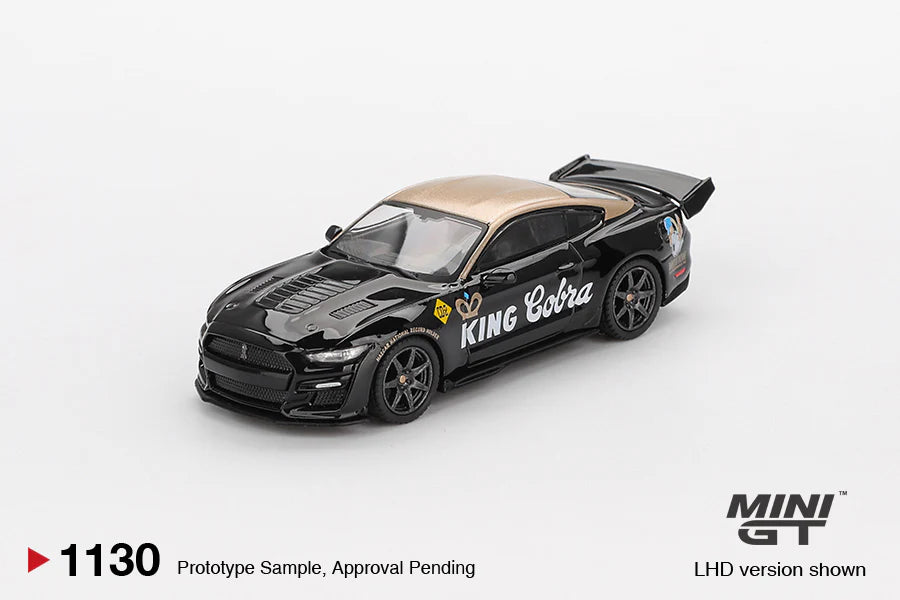 Shelby GT500 Dragon Snake Concept - Black/Gold - 1130 - Mini GT