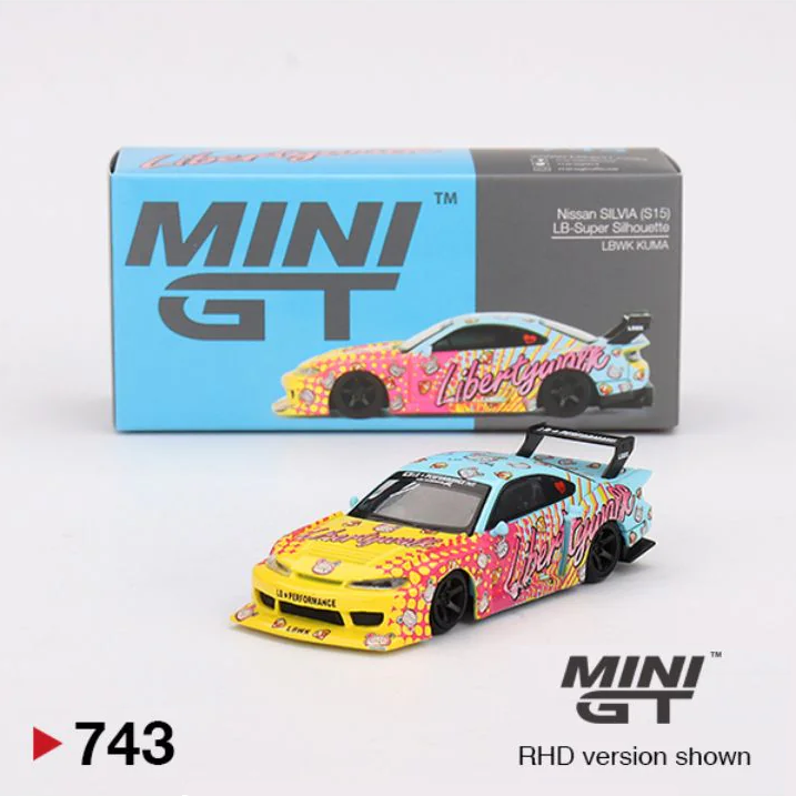 Nissan LB-Super Silhouette S15 SILVIA LB KUMA - 743 - Mini GT