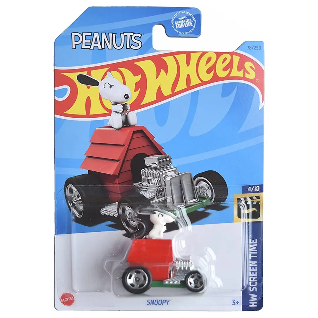 Snoopy - Screen Time 4/10 - Hot Wheels