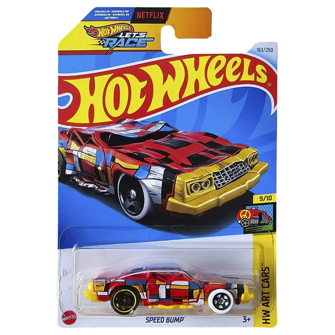Speed Bump - Art Cars 9/10 - Hot Wheels