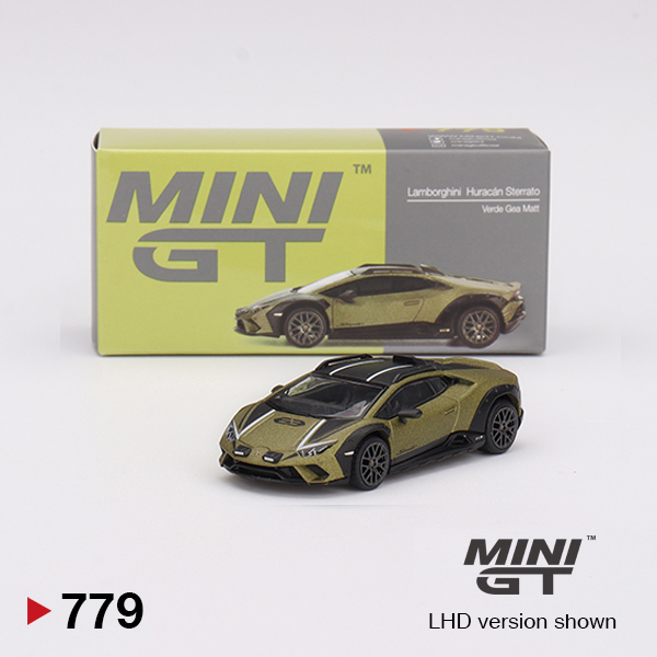 Lamborghini Huracán Sterrato – Verde Gea Matt - 779 - Mini GT