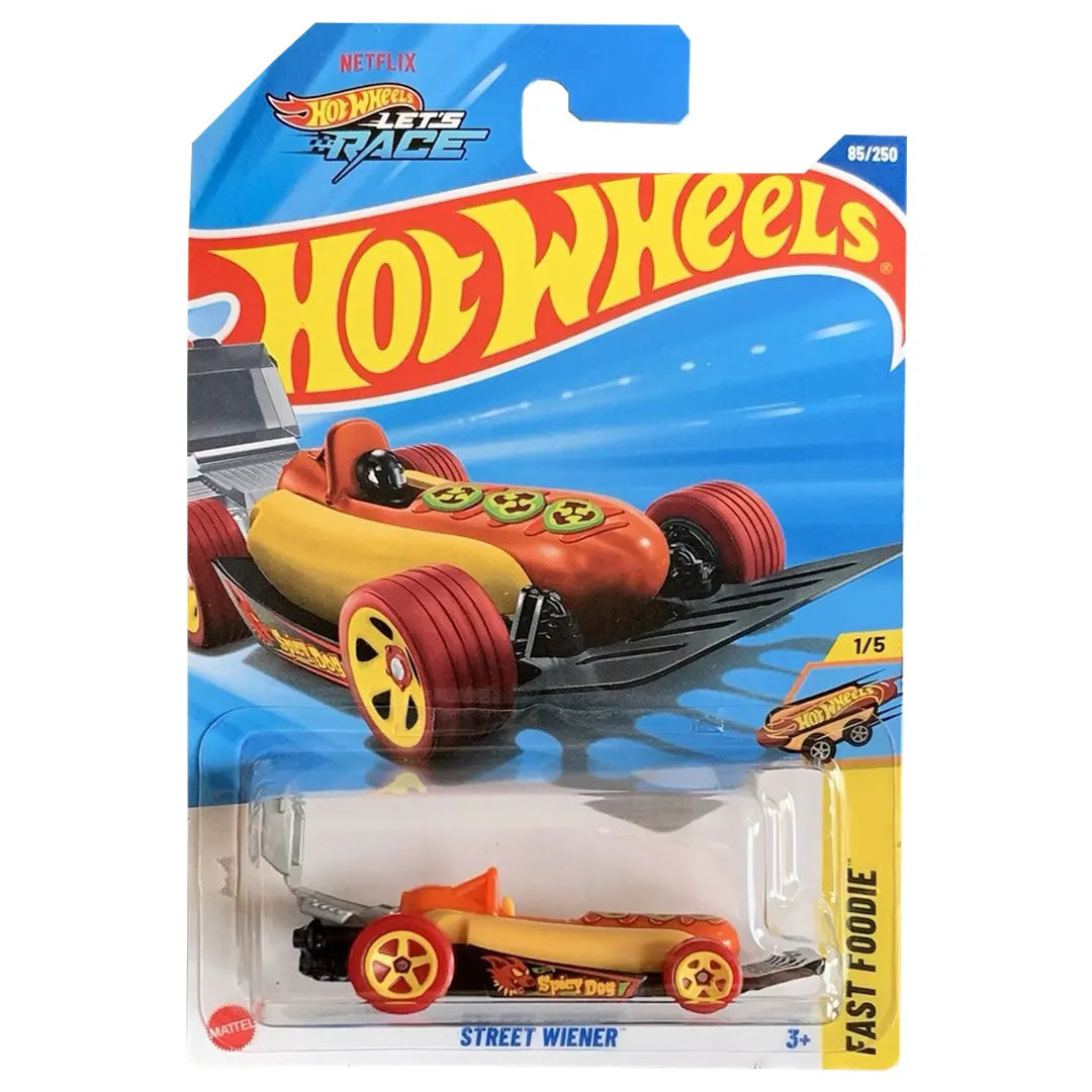 Street Wiener - Fast Foodie 1/5 - Hot Wheels
