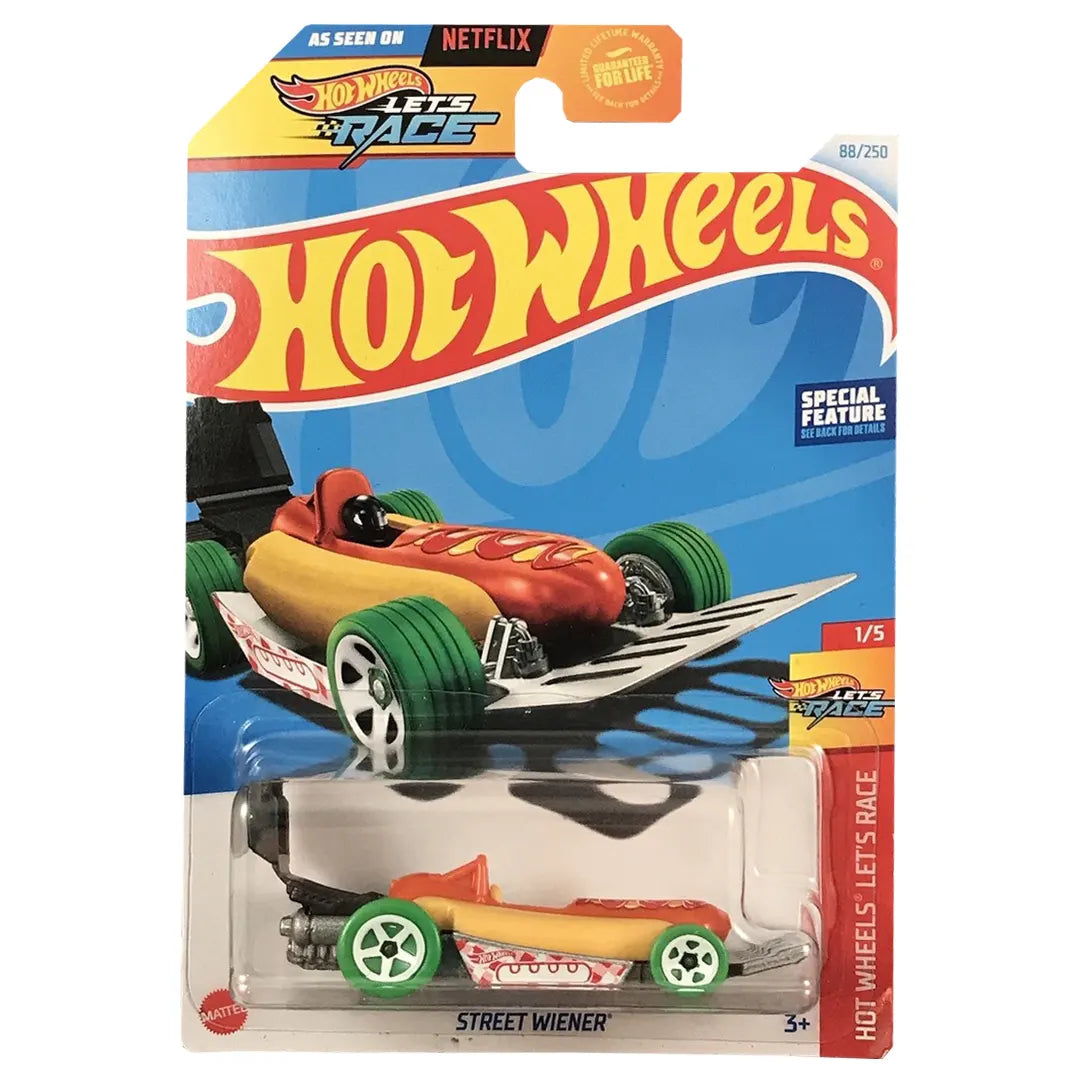 Street Wiener - Hot wheels lets Race 1/5 - Hot Wheels