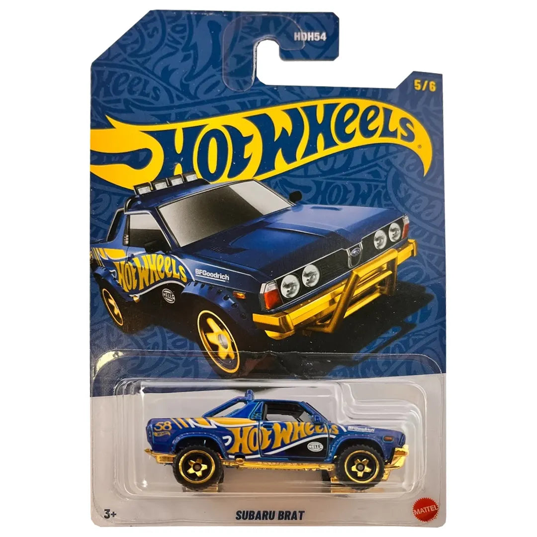Subaru Brat - Blue And Gold 5/6 - Hot Wheels