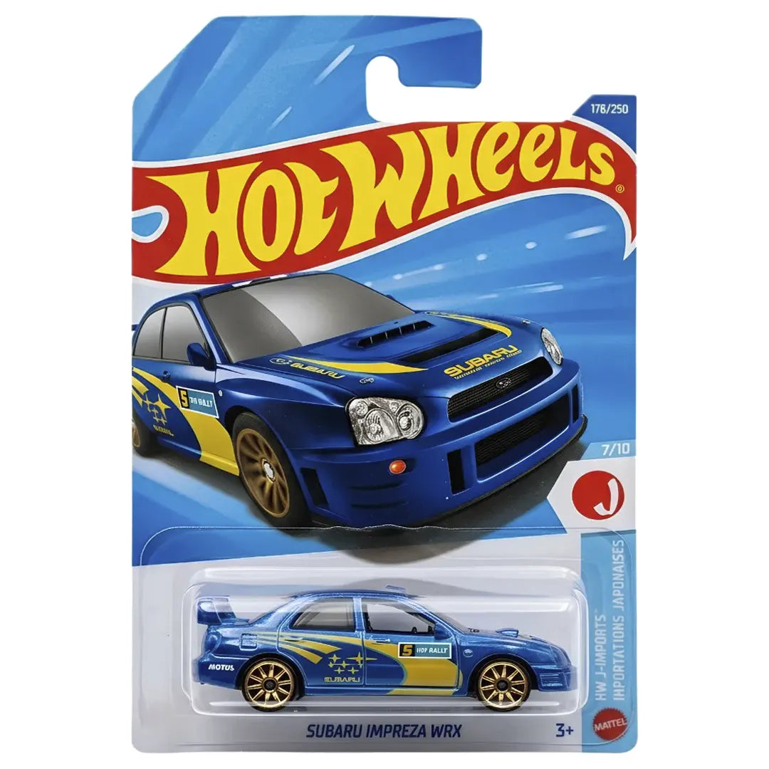 Subaru Impreza WRX - J-Imports 7/10 - Hot Wheels
