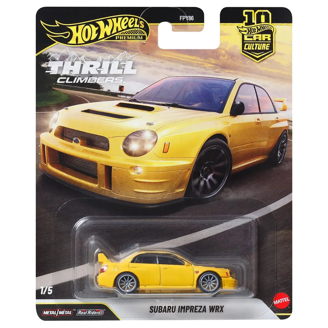 Subaru Impreza Wrx - Thrill Climbers 1/5 - Hot Wheels