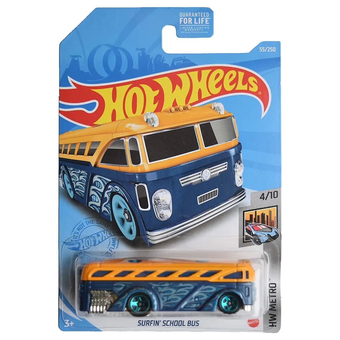 Surfin School Bus - Metro 4/10 - Hot Wheels