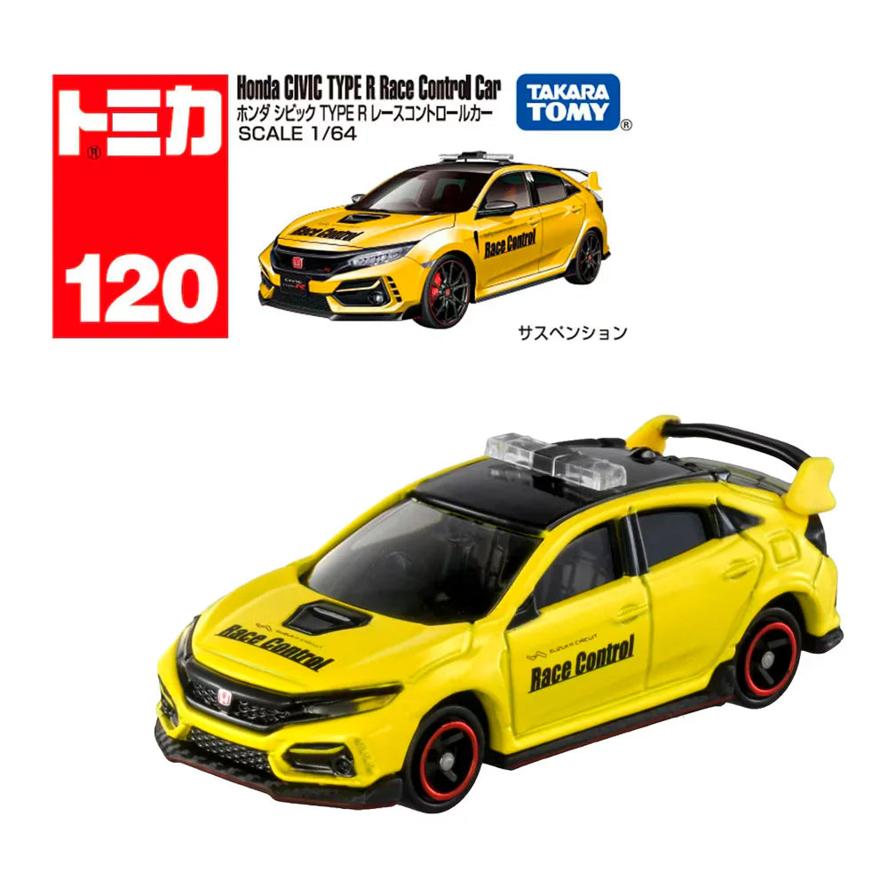HONDA CIVIC TYPE R RACE CONTROL CAR - Tomica Básico - Takara Tomy