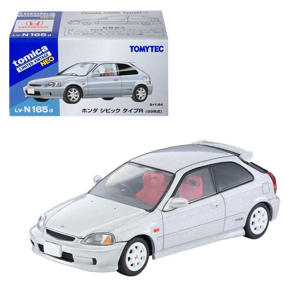 HONDA CIVIC TYPE R (SILVER) 99 YEAR MODEL - Tomica Premium - Takara Tomy