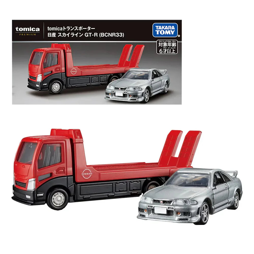 TRANSPORTER NISSAN SKYLINE GT-R (BCNR33) - Tomica Premium - Takara Tomy