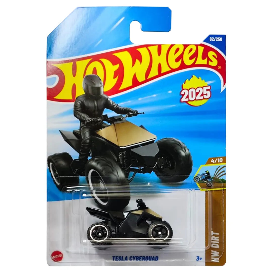 Tesla Cyberquad - Dirt 4/10 - Hot Wheels