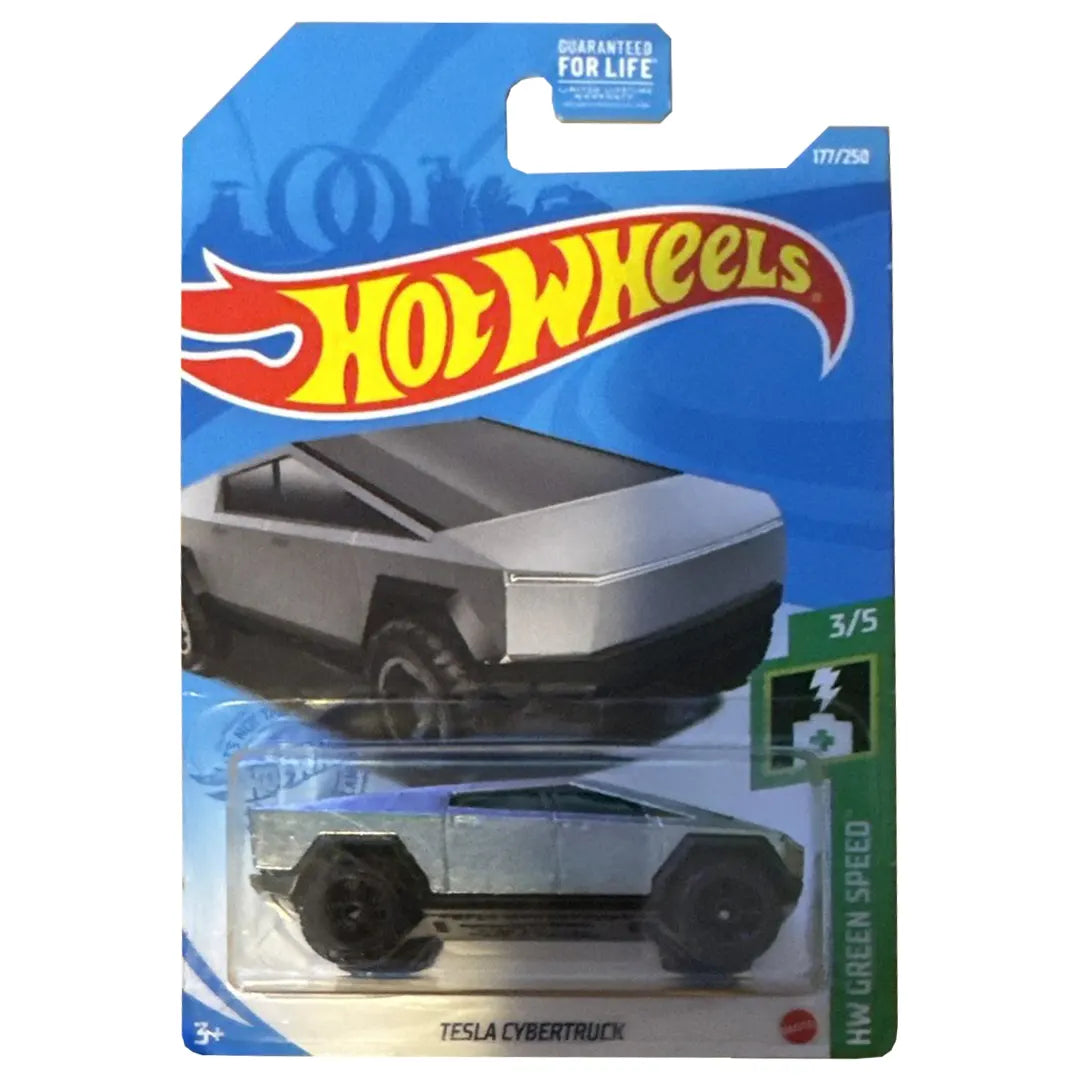 Tesla Cybertruck - Green Speed 3/5 - Hot Wheels
