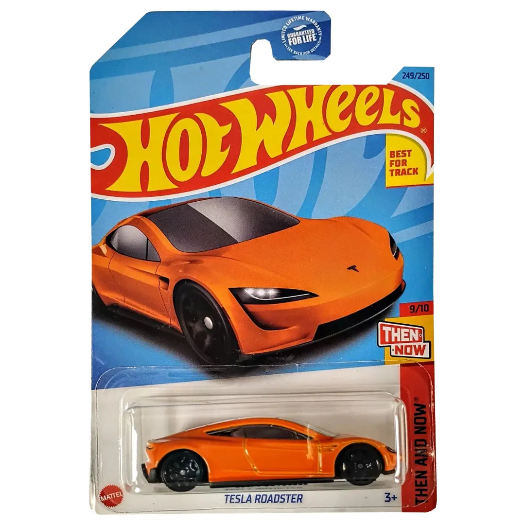Tesla Roadster - Then And Now 9/10 - Hot Wheels