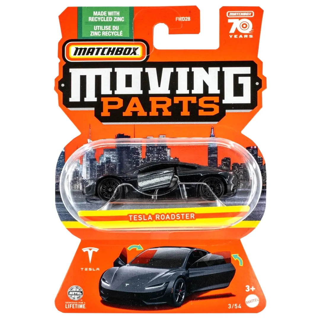 Tesla Roadster - 3/54 - 2022 - Matchbox