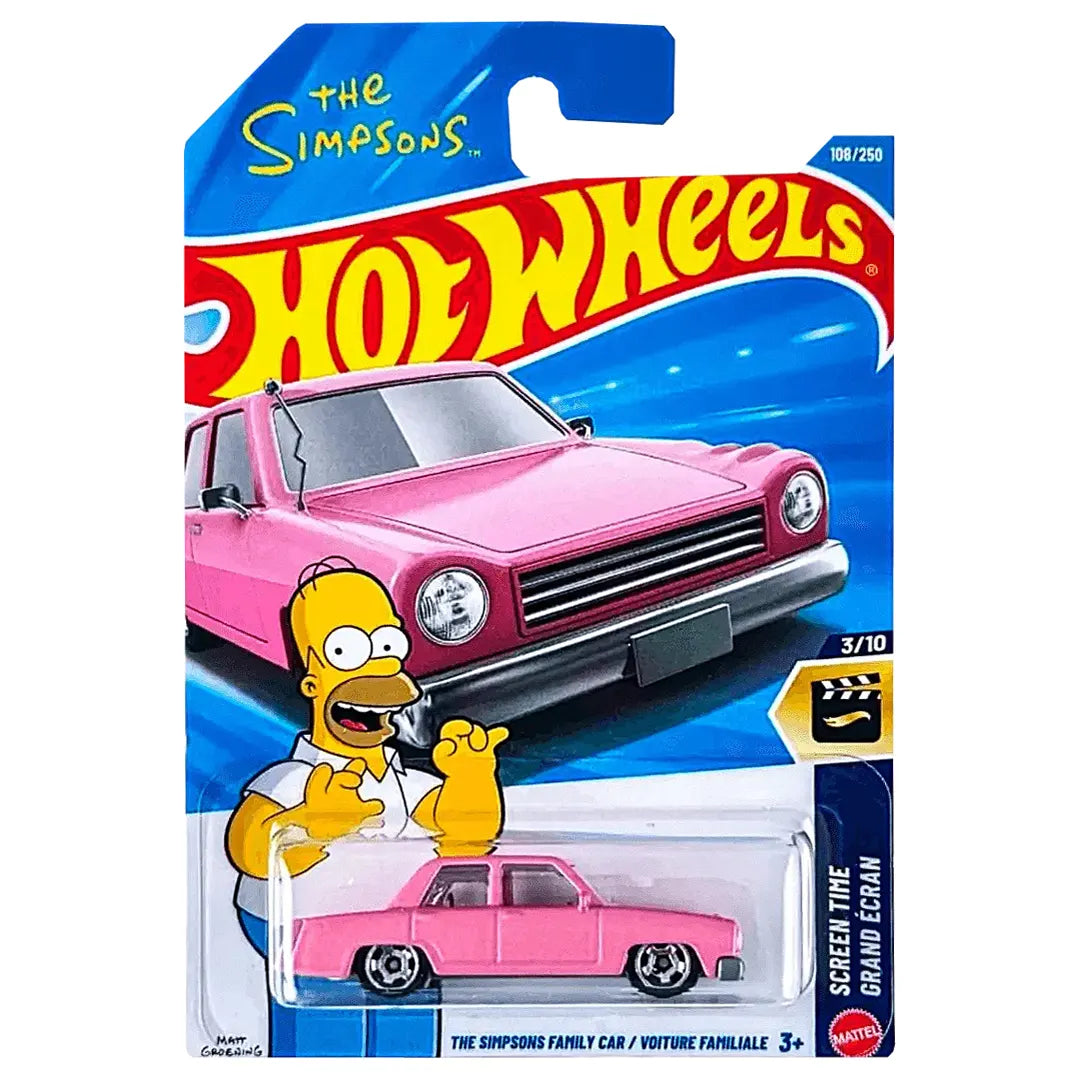The Simpson Family Car - Screen Time 3/10 - Hot Wheels