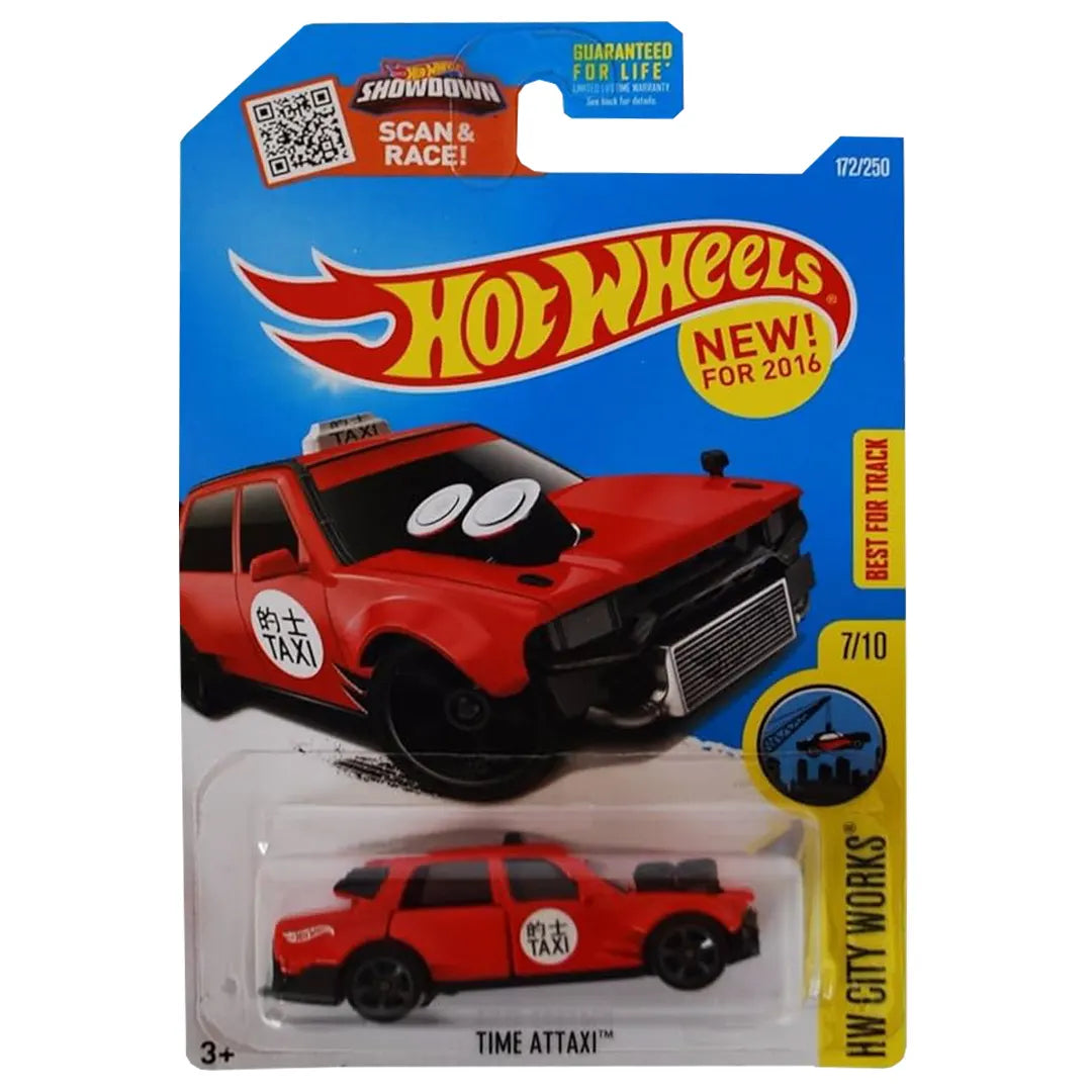 Time Attaxi - City Works 7/10 - Hot Wheels