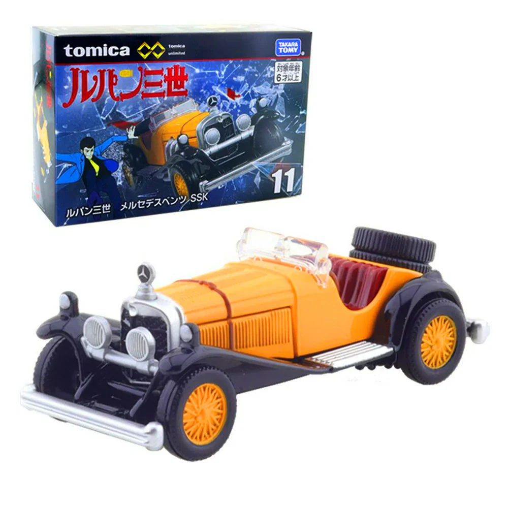 Lupin III Mercedes Benz SSK - Tomica Premium Unlimited - Takara Tomy