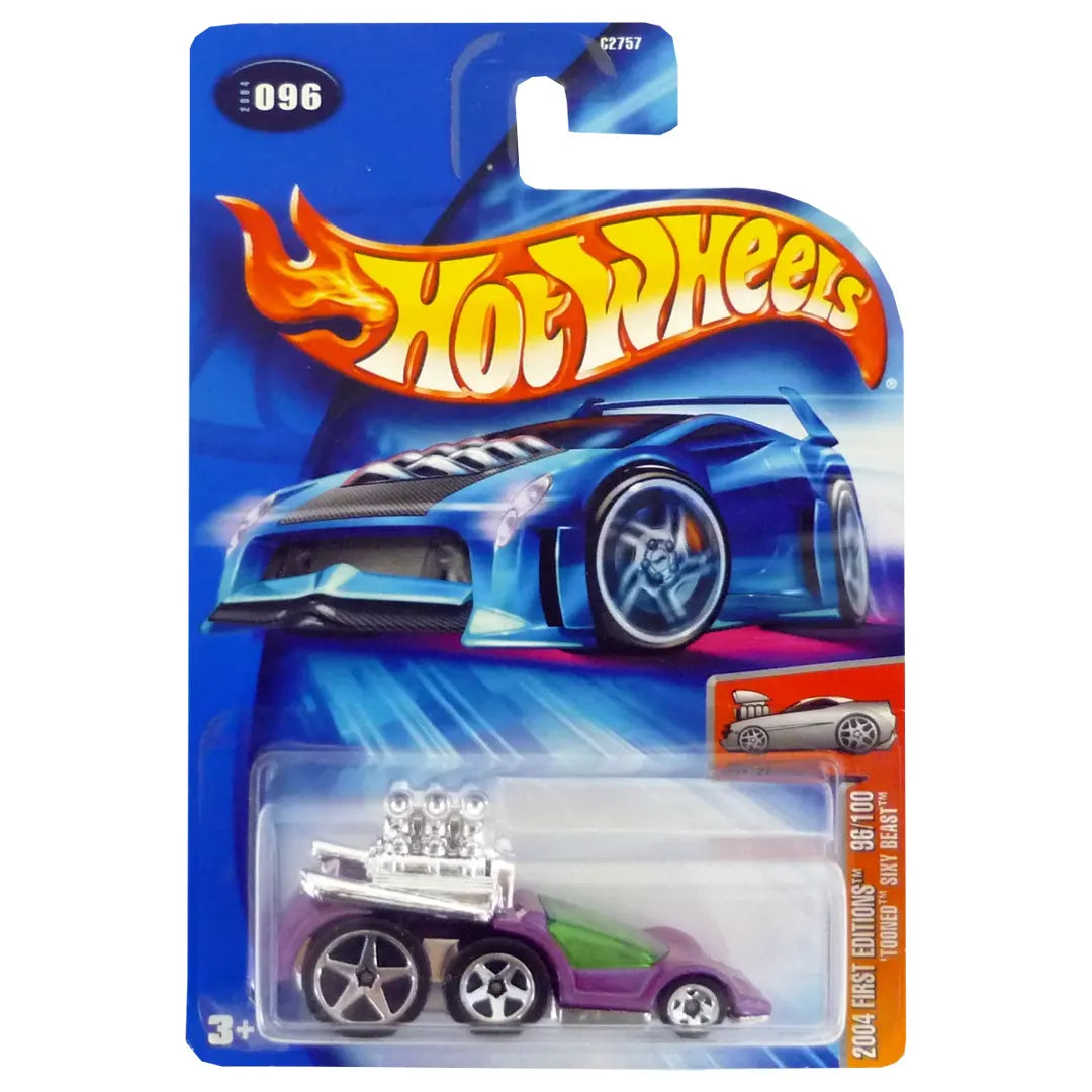 Tooned Sixy Beast - 2004 First Editions 96/100 - Hot Wheels