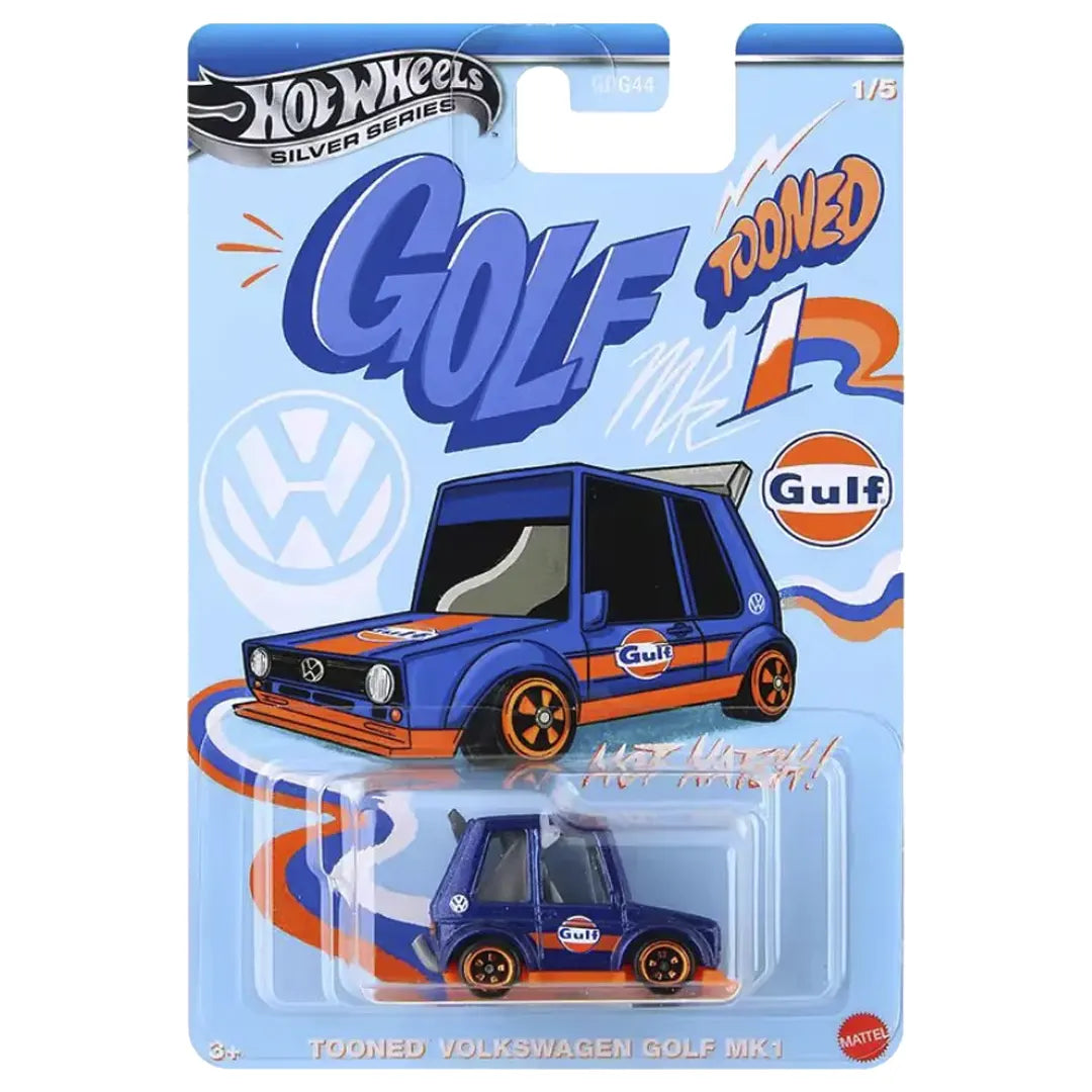 Tooned Volkswagen Golf Mk1 - Tooned 1/5 - Hot Wheels
