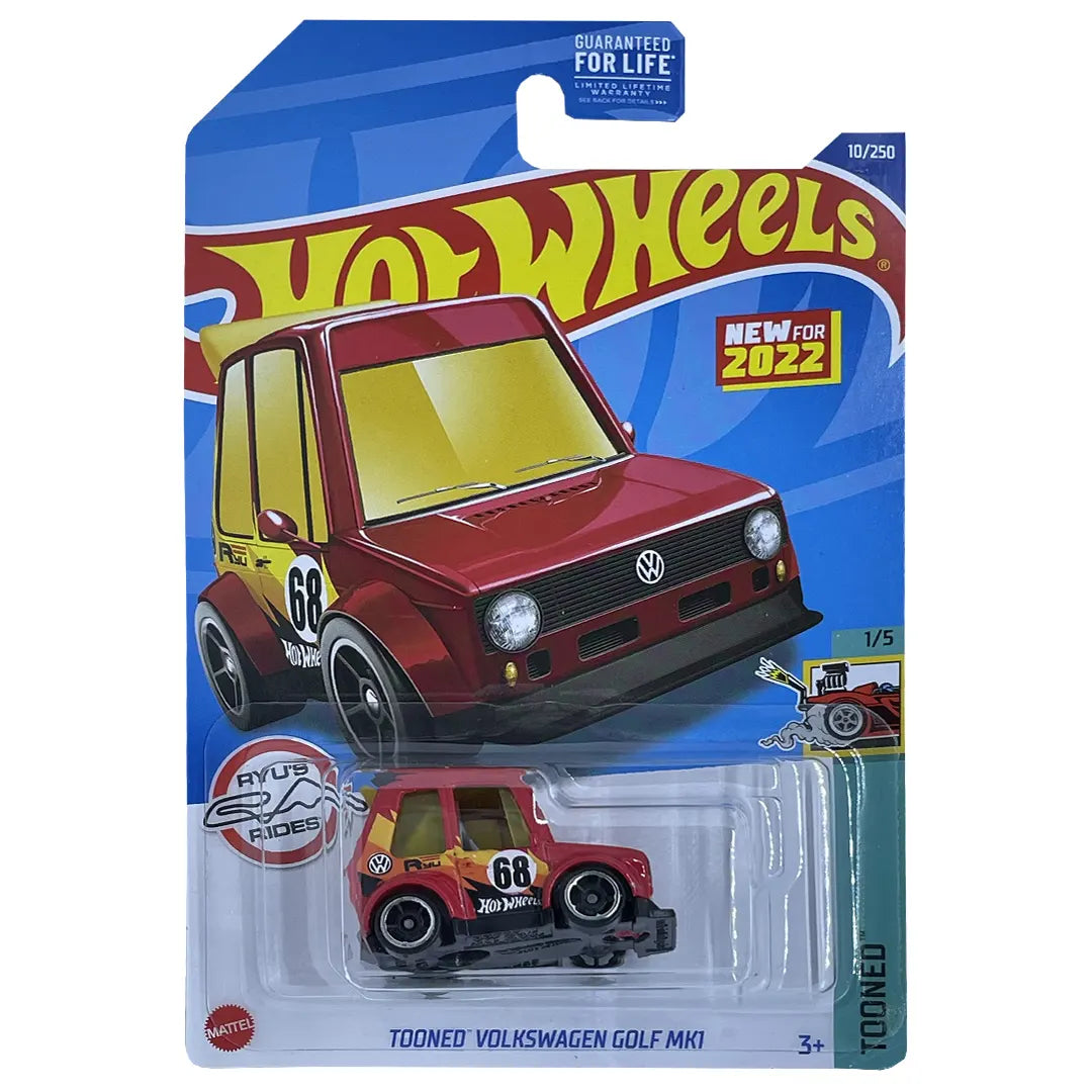 Tooned Volkswagen Golf Mk1 - Tooned 1/5 - Hot Wheels