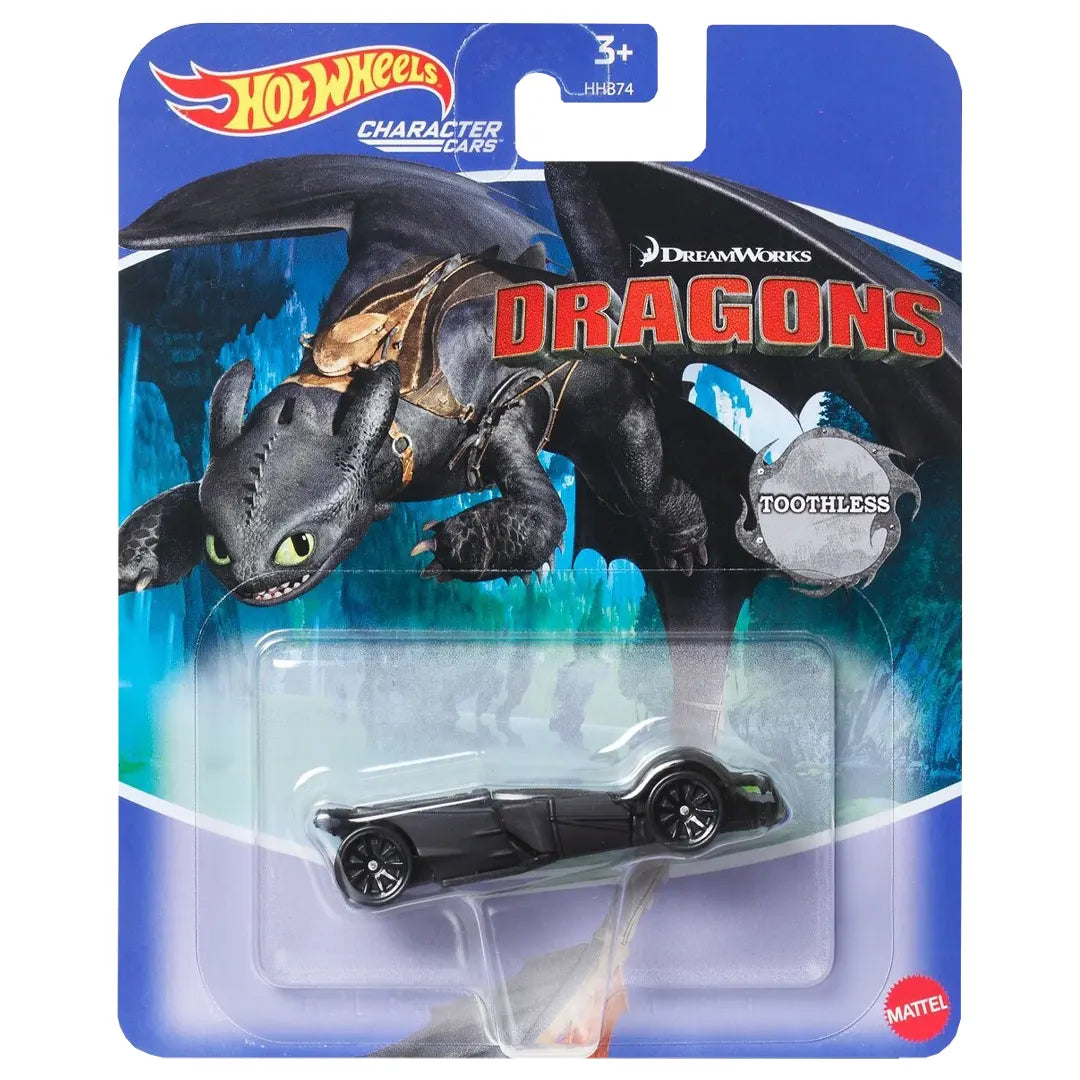 Toothless - Dragons - Hot Wheels