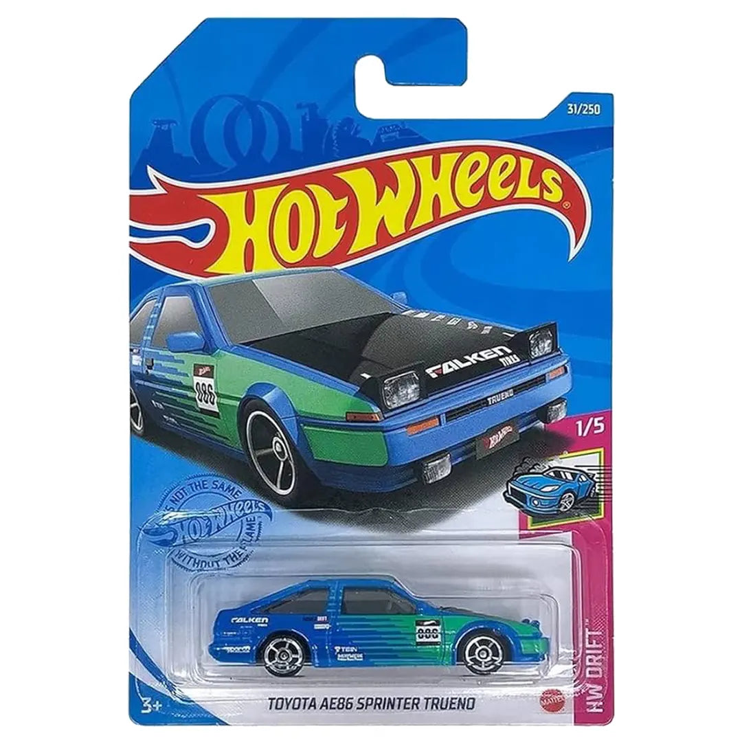 Toyota AE86 Sprinter Trueno - Drift 1/5 - Hot Wheels