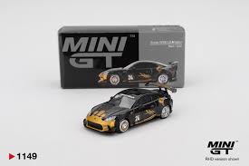 Toyota GR86 LB Nation Black/Gold - 1149 - Mini GT