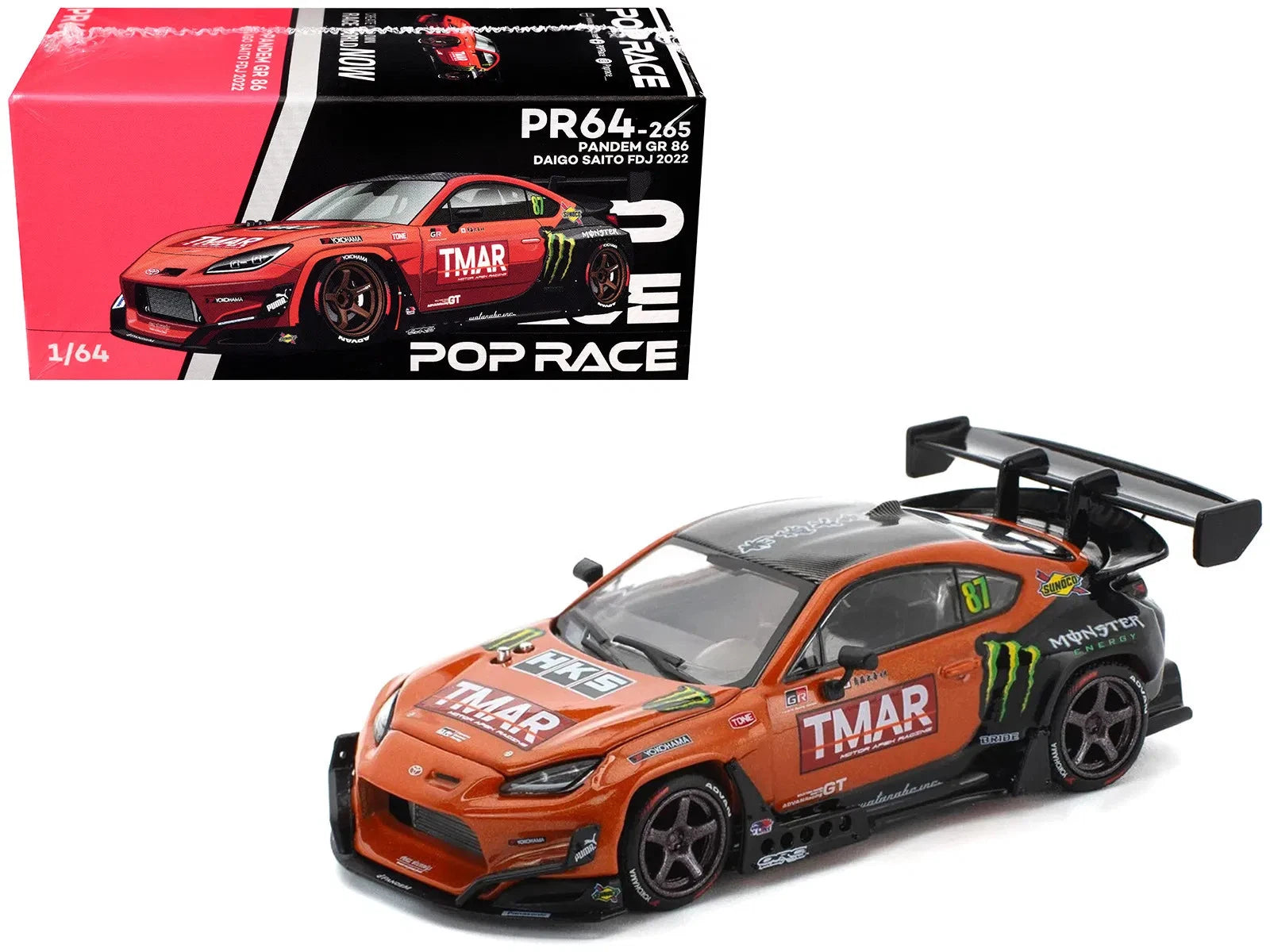 Toyota PANDEM GR86 - DAIGO SAITO Formula Drift Japan 2022 - 265 - Pop Race