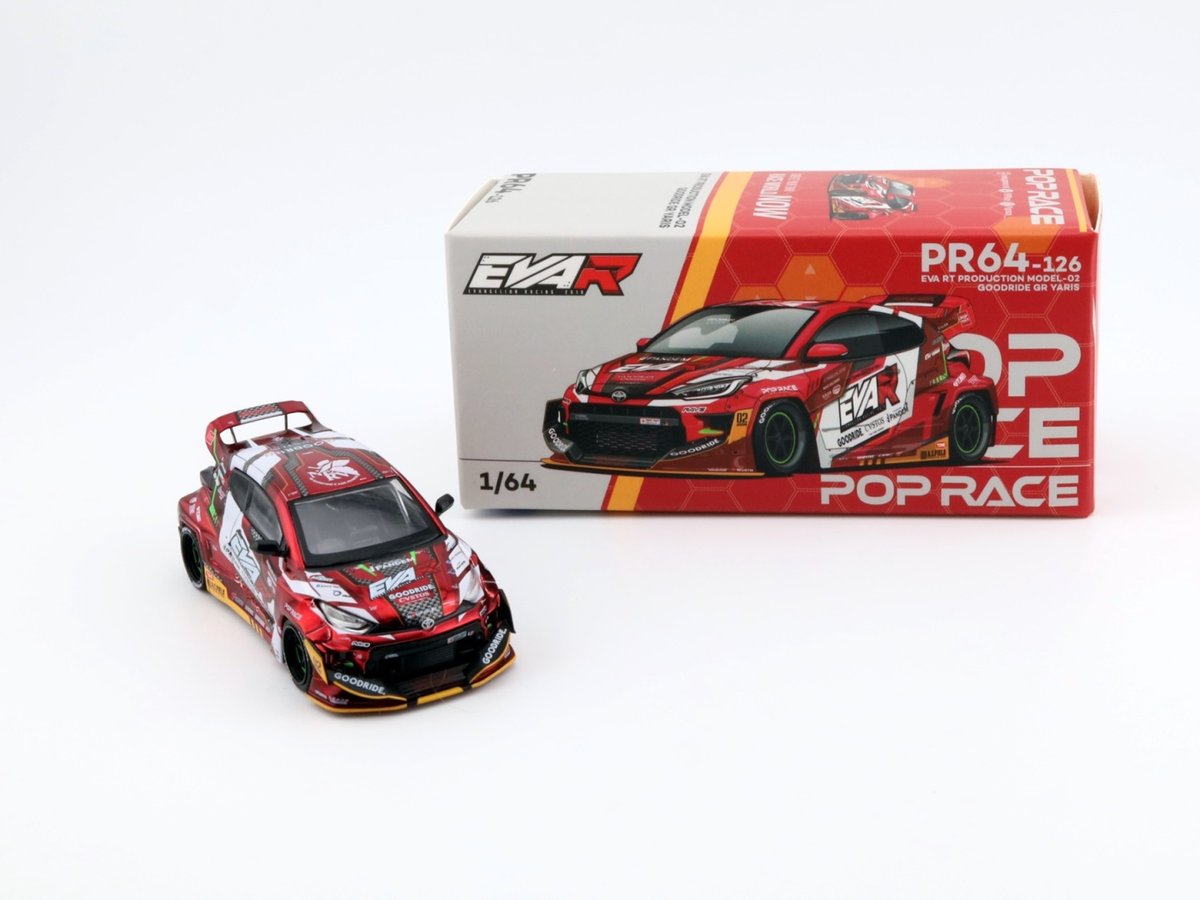 Toyota Yaris EVA RT Production MODEL-02 GOODRIDE - 126 - Pop Race