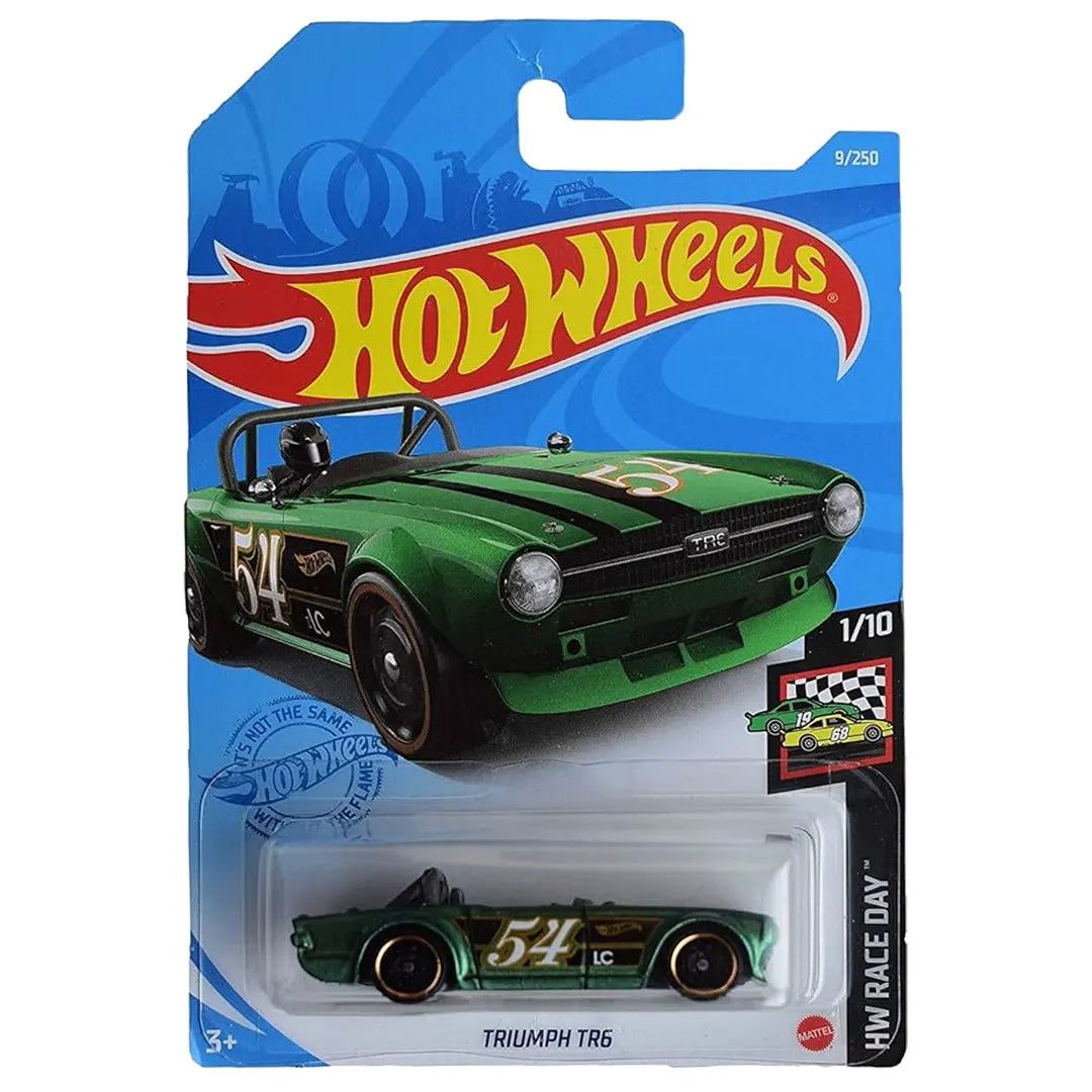Triumph Tr6 - Race Day 1/10 - Hot Wheels