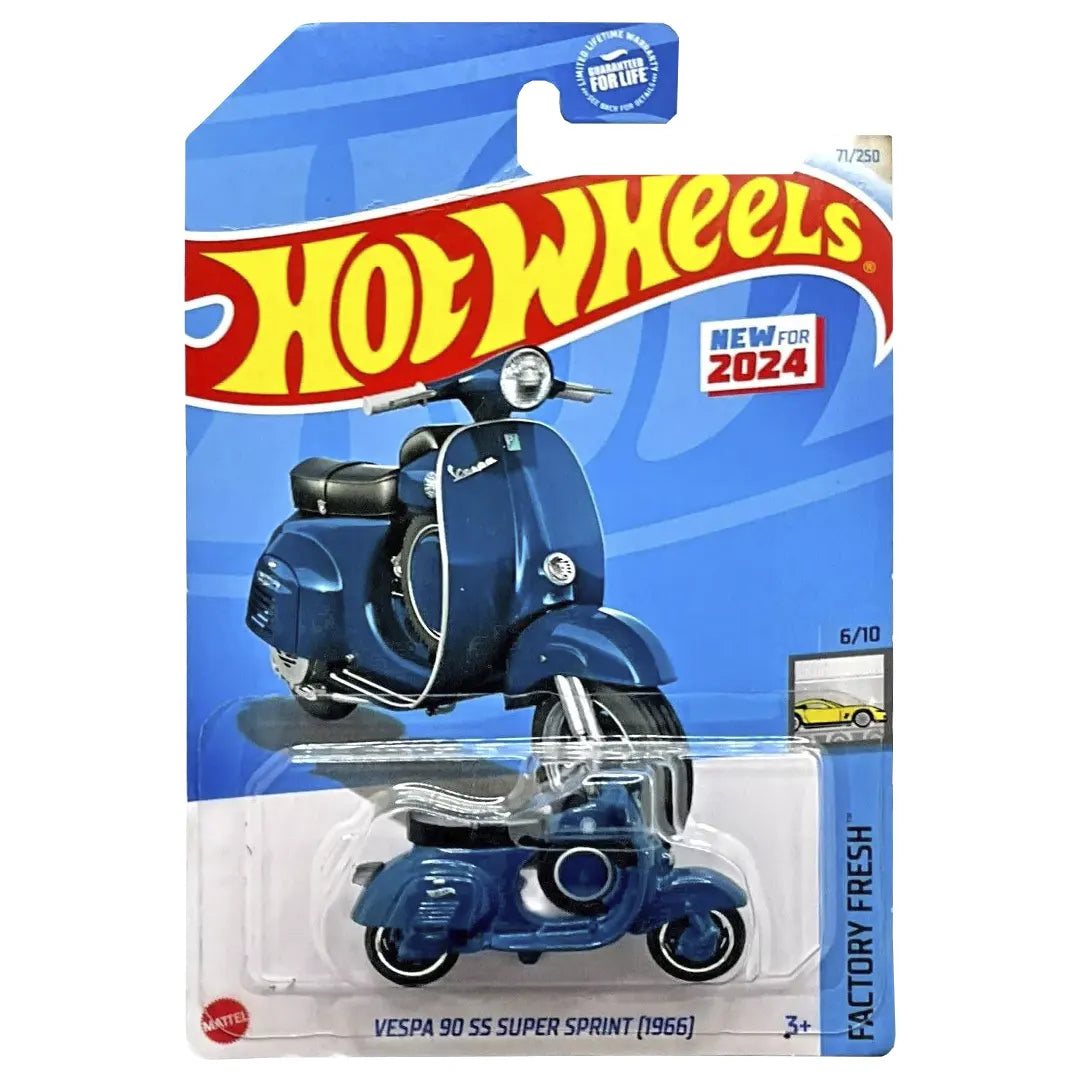 Vespa 90 SS Super Sprint (1966) - Factory Fresh 6/10 - Hot Wheels