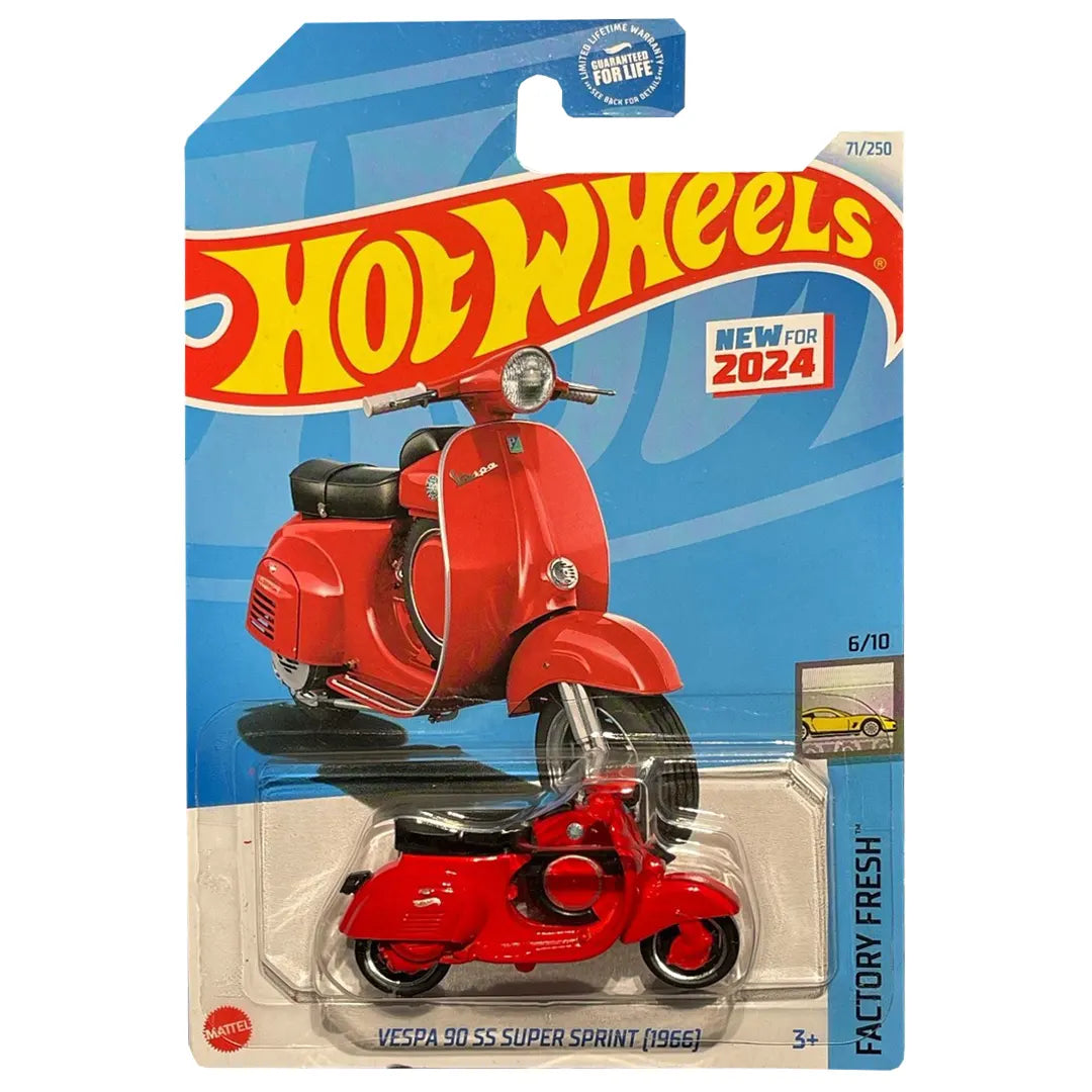 Vespa 90 SS Super Sprint(1966) - Factory fresh 6/10 - Hot Wheels