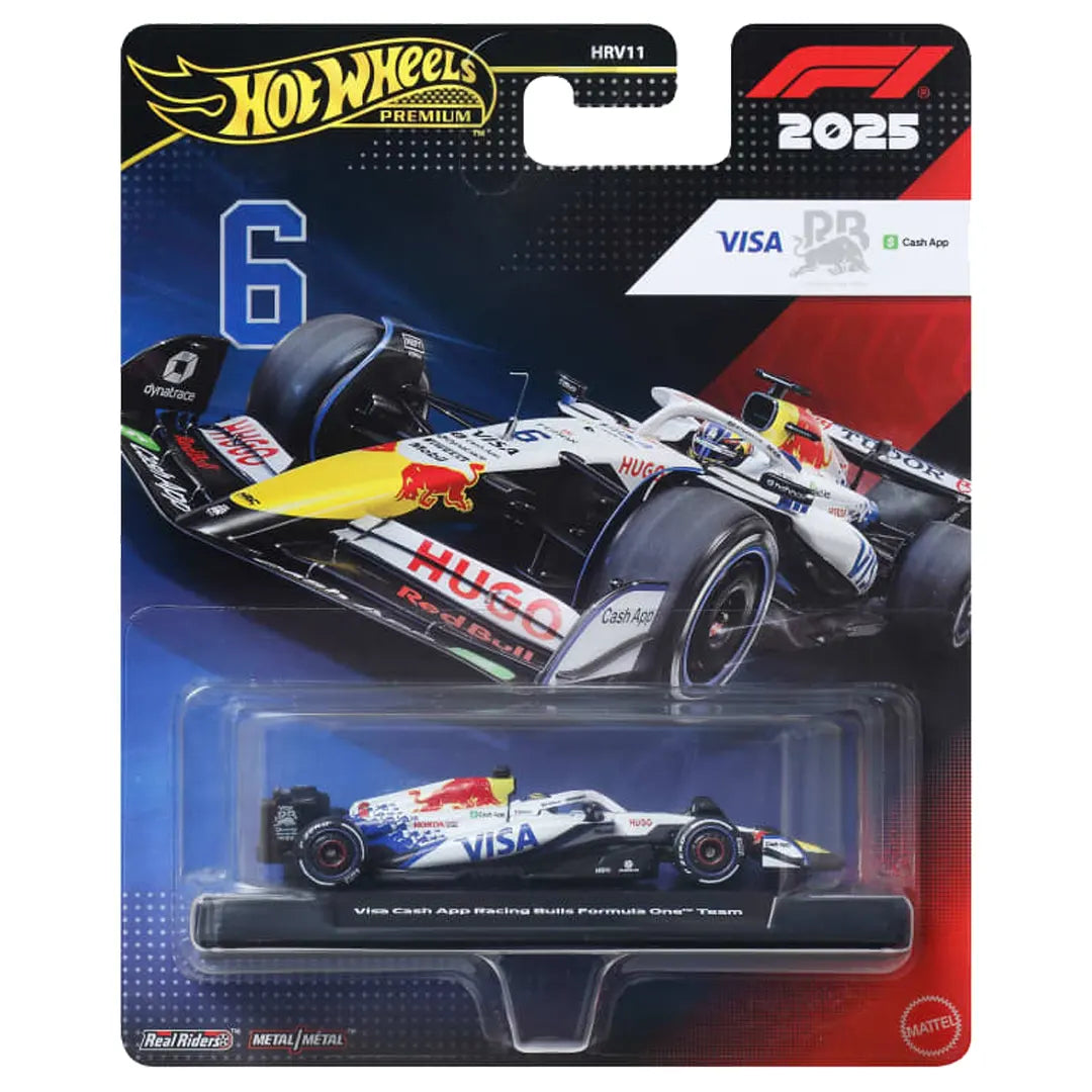 Visa Cash App Racing Bulls Formula One Team 6 - 2025 - Formula 1 - Hot Wheels