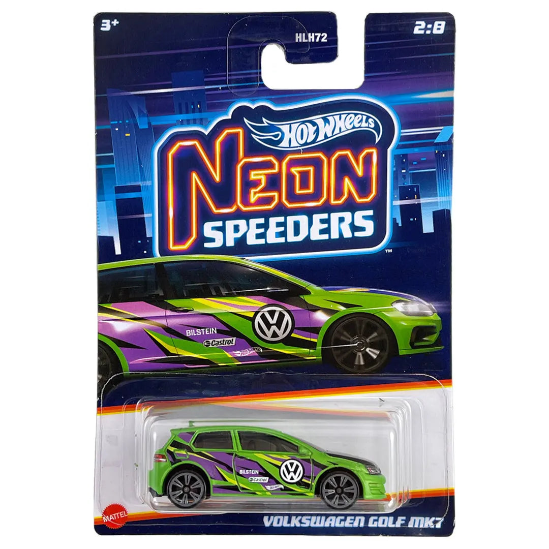 Volkswagen Golf Mk7 - Neon Speeders 2/8 - Hot Wheels