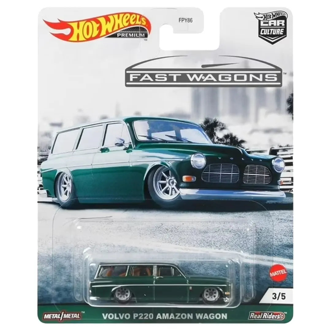 Volvo P220 Amazon Wagon - Fast Wagons 3/5 - Hot Wheels