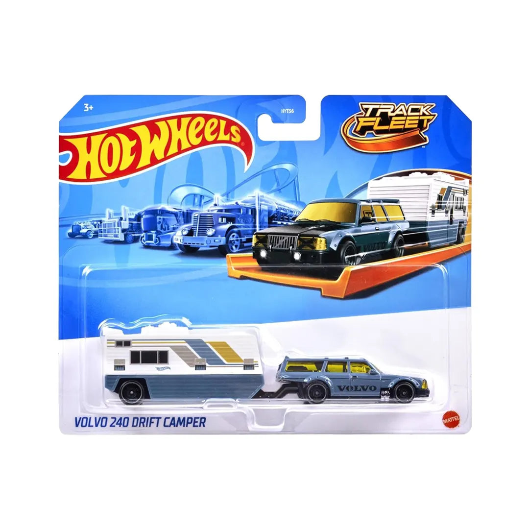 Volvo 240 Drift Camper - Track Fleet 2/6 - Hot Wheels