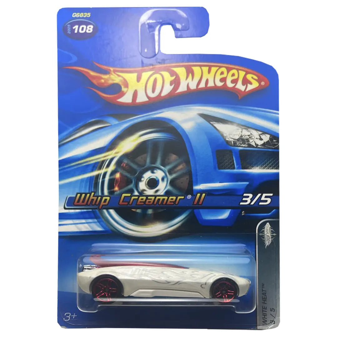 Whip Creamer II - White Heat 3/5 - Hot Wheels