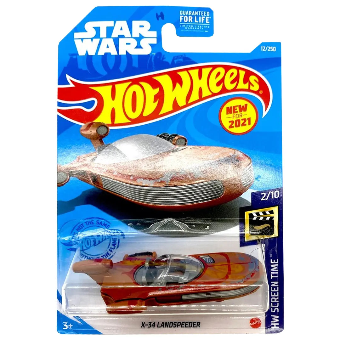 X-34 Landspeeder - Screen Time 2/10 - Hot Wheels