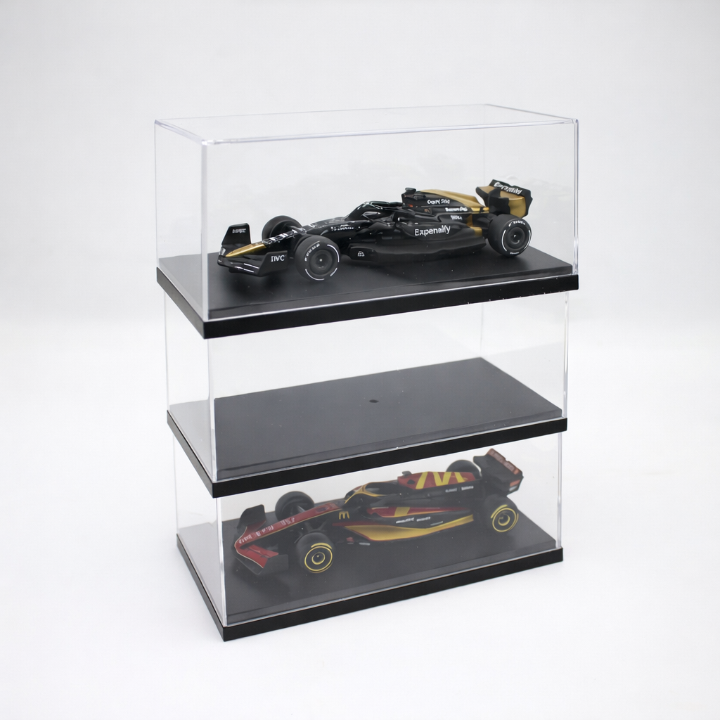 Caja Acrílica para Autos Escala 1:43 - 15 x 7.75 x 7 cm