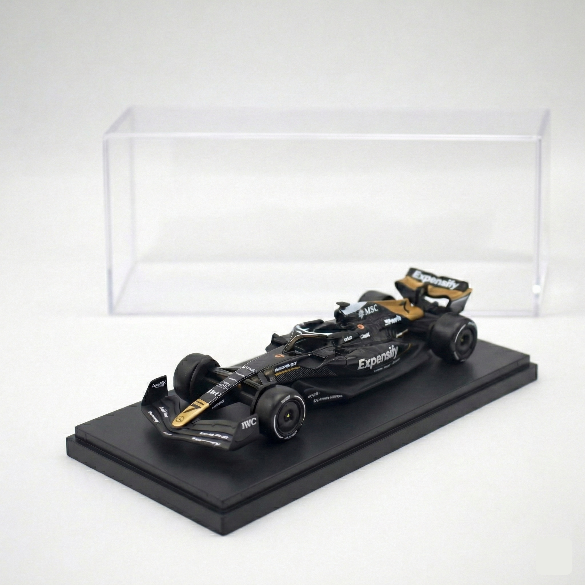 Caja Acrílica para Autos Escala 1:43 - 15 x 7.75 x 7 cm